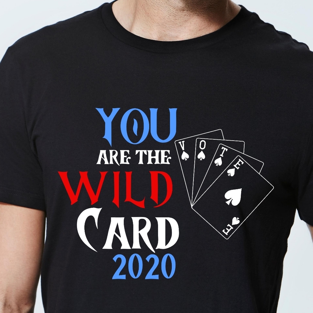 VOTE T-Shirt | Card Player | Wild Card Shirt